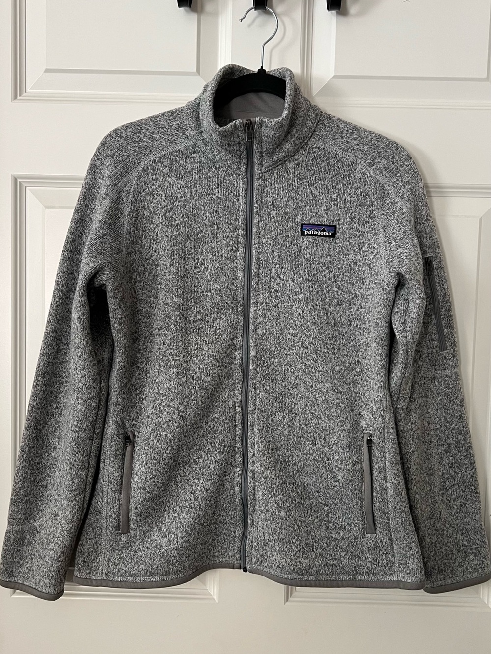 Patagonia Heather Gray Women’s Full-Zip Fleece Jacket